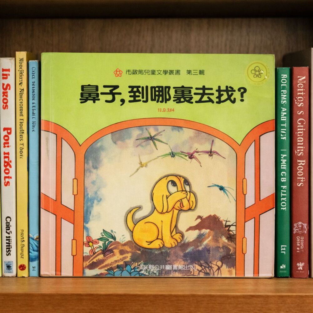 Pre-1997 Hong Kong Children’s Book 鼻子到哪裏去找 1984 Illustrated